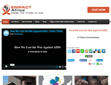 Tablet Screenshot of empactafrica.org